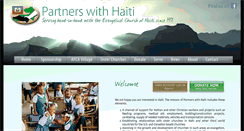 Desktop Screenshot of partnerswithhaiti.org